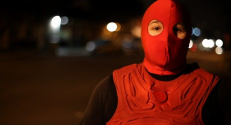 Still from the documentary Superheroes
