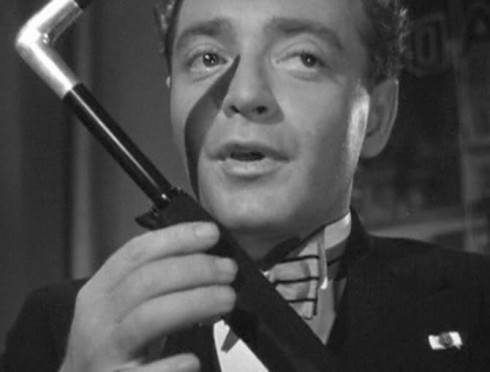 Lorre as Joel Cairo in The Maltese Falcon 