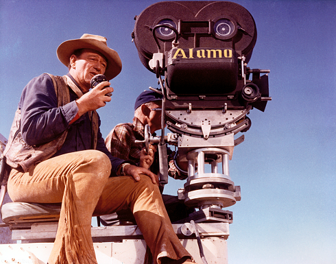 John Wayne making The Alamo