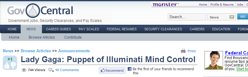 Lady Gaga Puppet Of Illuminati Mind Control