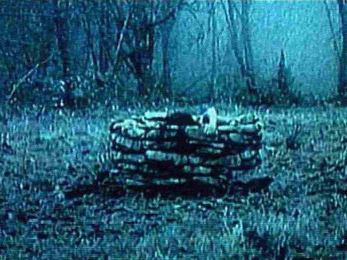 Still from the videotape featured in The Ring