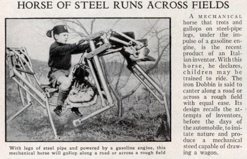 Horse Of Steel from Popular Mechanics