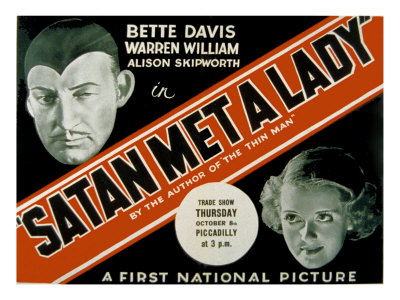 Poster for Satan Met a Lady