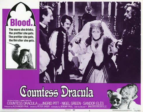 Countess Dracula lobby card