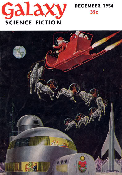 Pulp Santa - Galaxy, December 1954