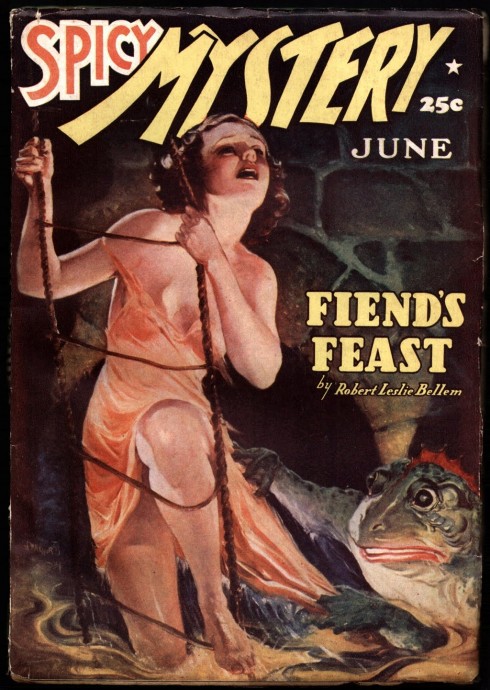 Spicy Mystery, June, 1936 - Fiend's Feast