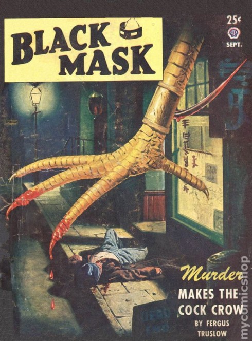 Black Mask - Giant Chicken Pulp Cover