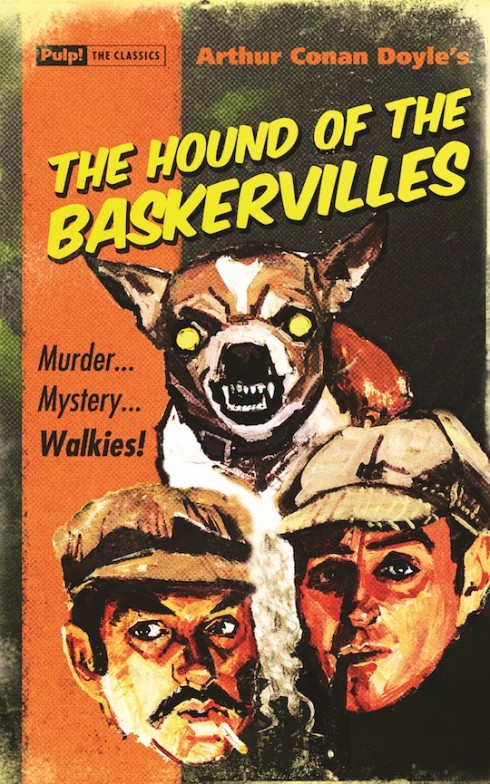 The Hound of the Baskervilles -  Oldcastle Books Pulp Cover